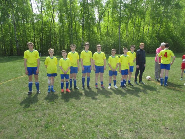 08 мая состоялась очередная  календарная игра по футболу на Первенство Рязанской области в зачет Спартакиады учащихся